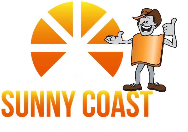 Sunny Coast Roof Restoration - Reverse White ogo